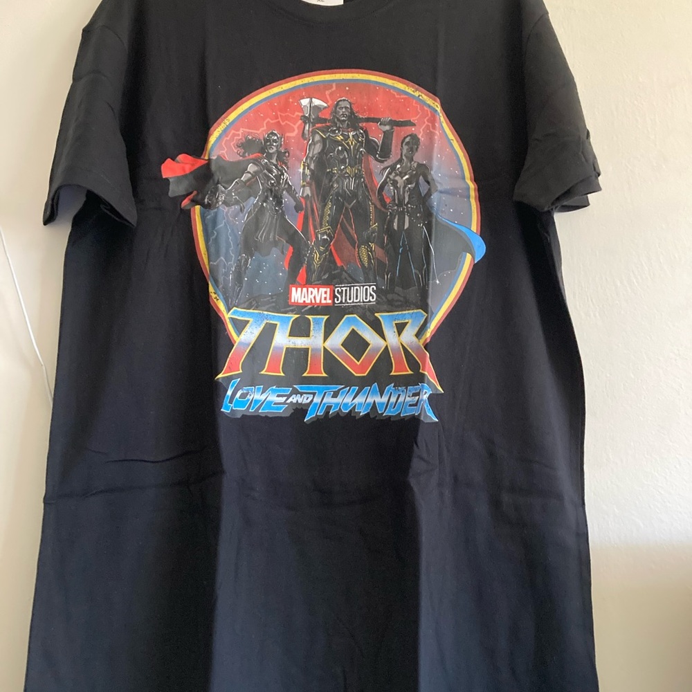 Marvel Black Thor Love and Thunder T-Shirt